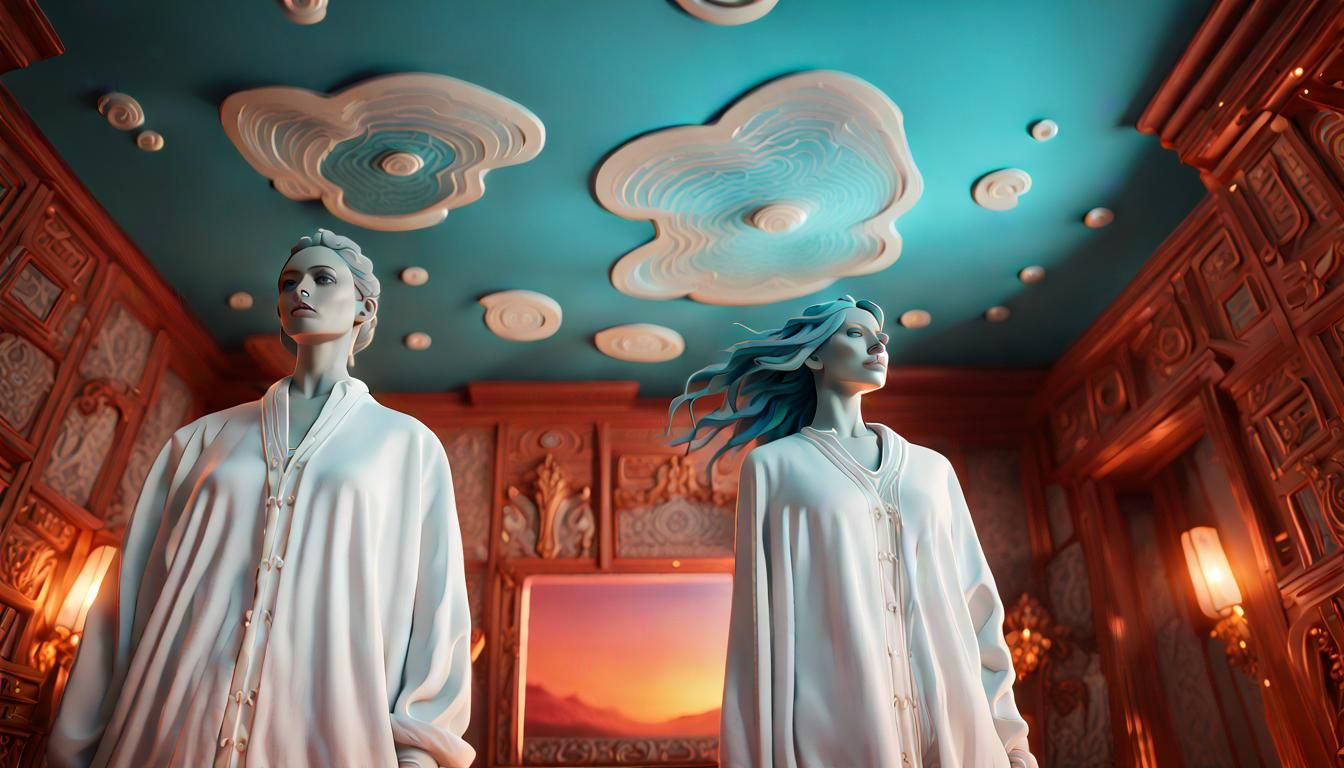 Even as we slumber, our souls are drifting apart...