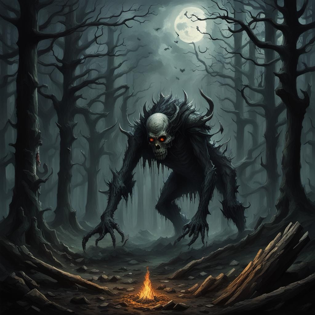 Dark Fantasy: Haunted Forests and Macabre Rituals