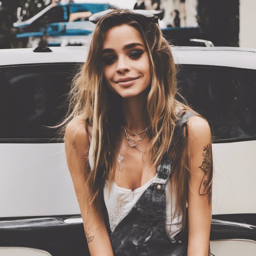 In love with these tumblr girls 
Skinny waist and drug habits
Pretty faces love status
She acts as if she's the baddest
...