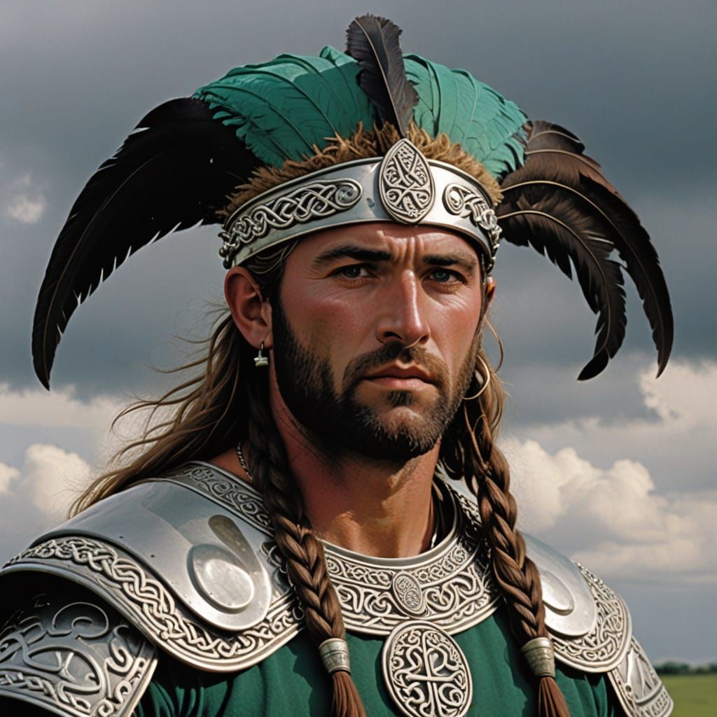 Clonycavan Man: Celtic Warrior with Iroquois Headdress