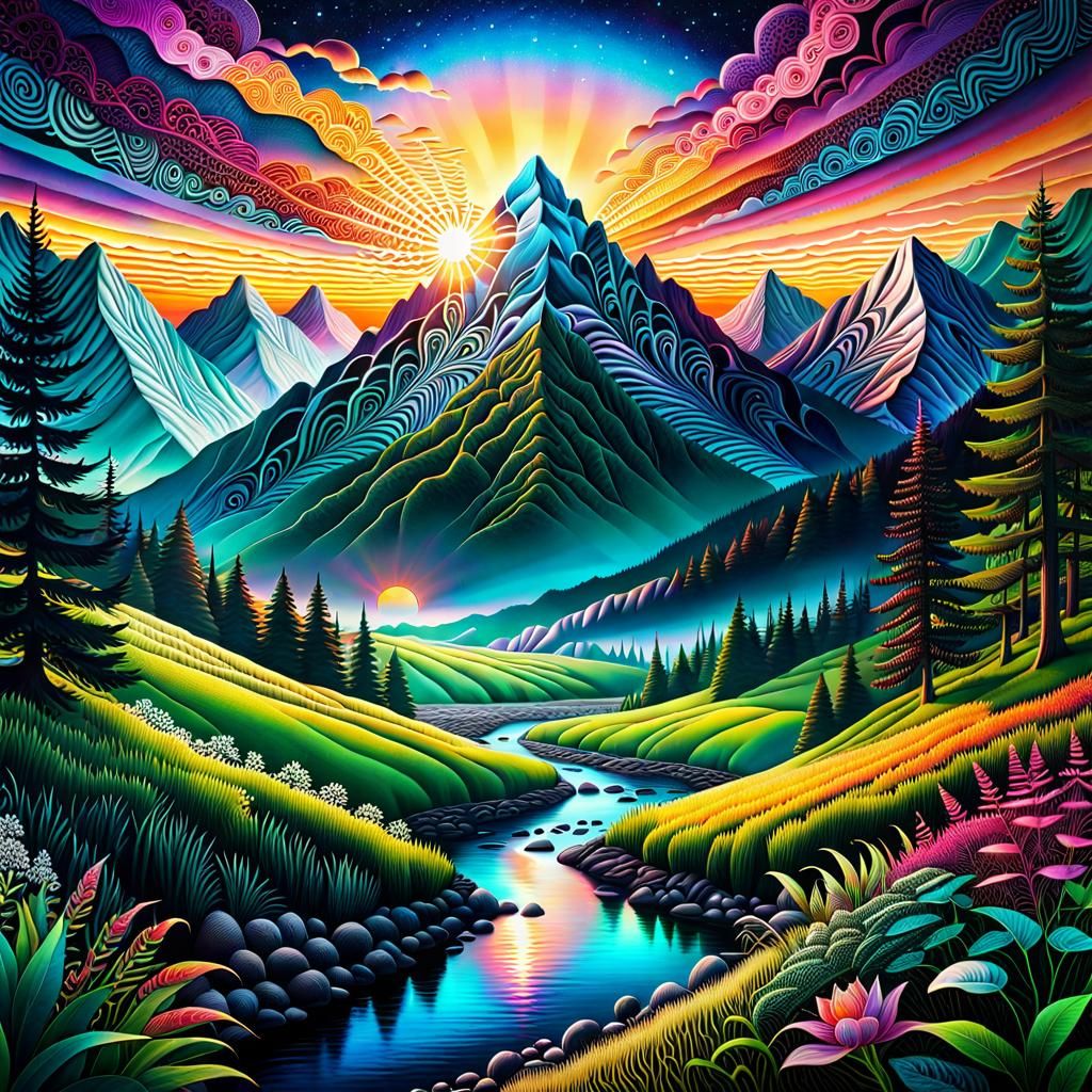 An intricate landscape