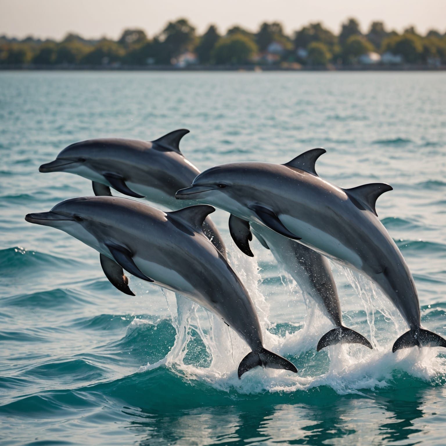 Dolphins Jumping: Professional Ocean Photography