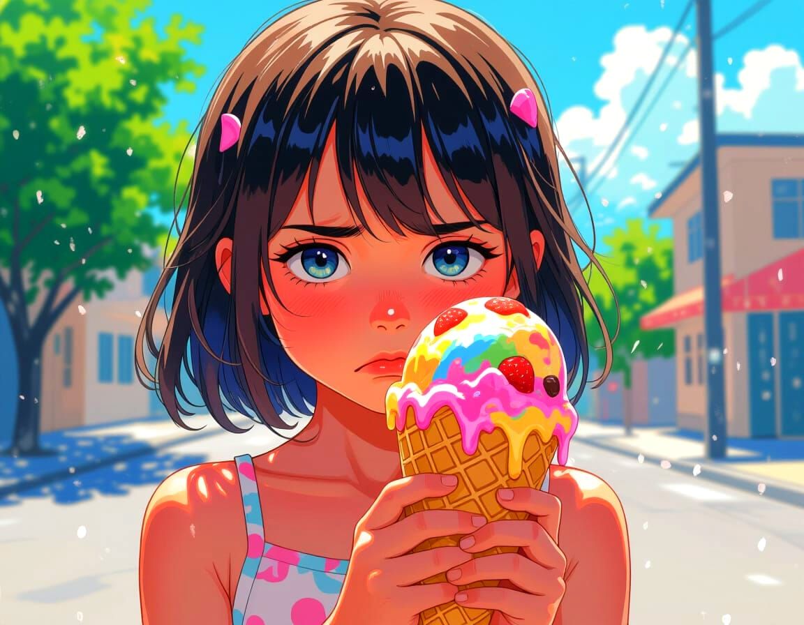 Nah I want my Ice Cream back ! 😭 Summer is HOT 🥵🌞