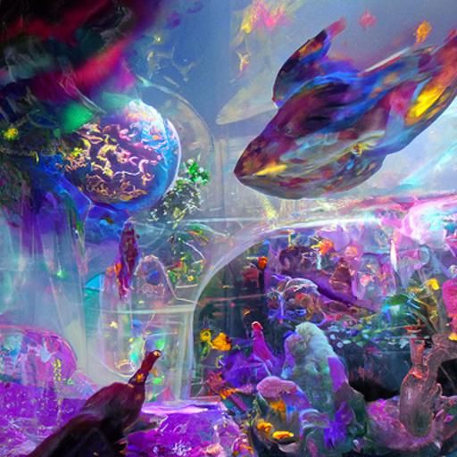 Aquariumception: Holographic Aquariums in Cosmic Illustratio...