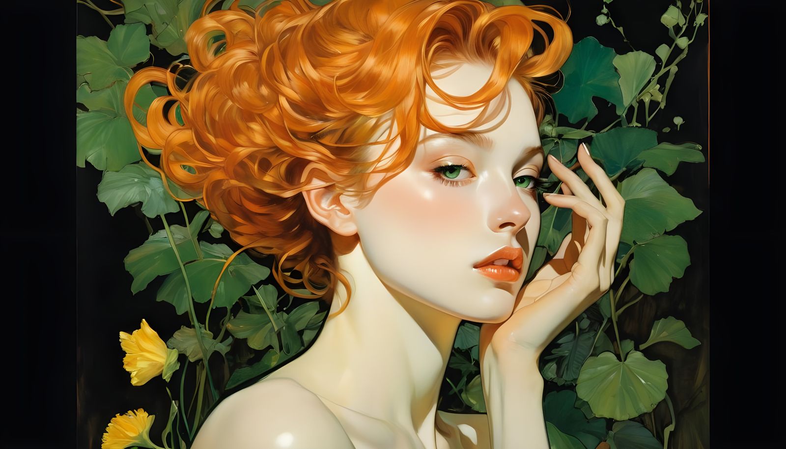 Numenorian in Glassy Vivarium, Editorial Fantasy Art