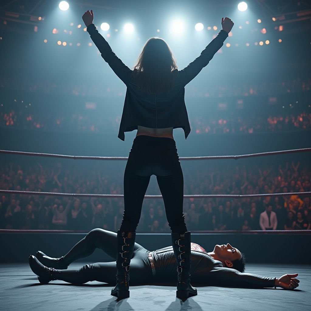 Dark Fantasy Warrior Triumphs Over Superman