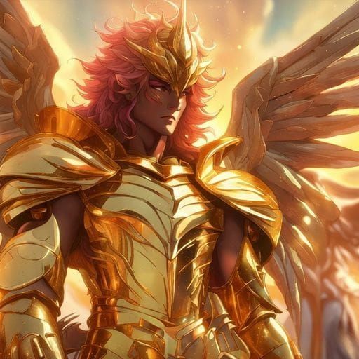 Saint Seya Golden Knights Concept Art