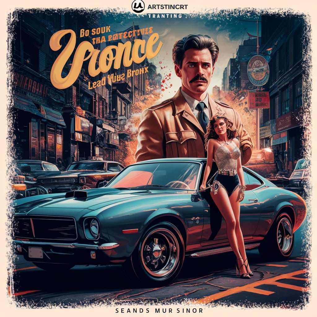 poster for a 70s cop movie