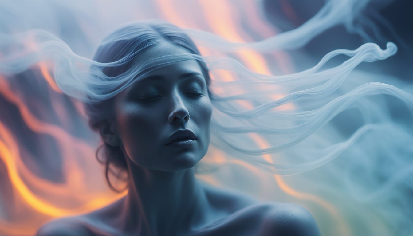 Dreamlike Ephemeral Sculpture in Pastel Hues