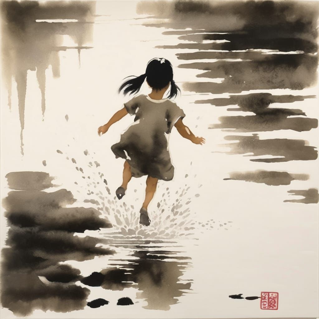 Joy on a rainy day in June