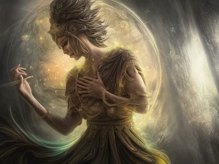 Sage Passing Wisdom to Future Generations