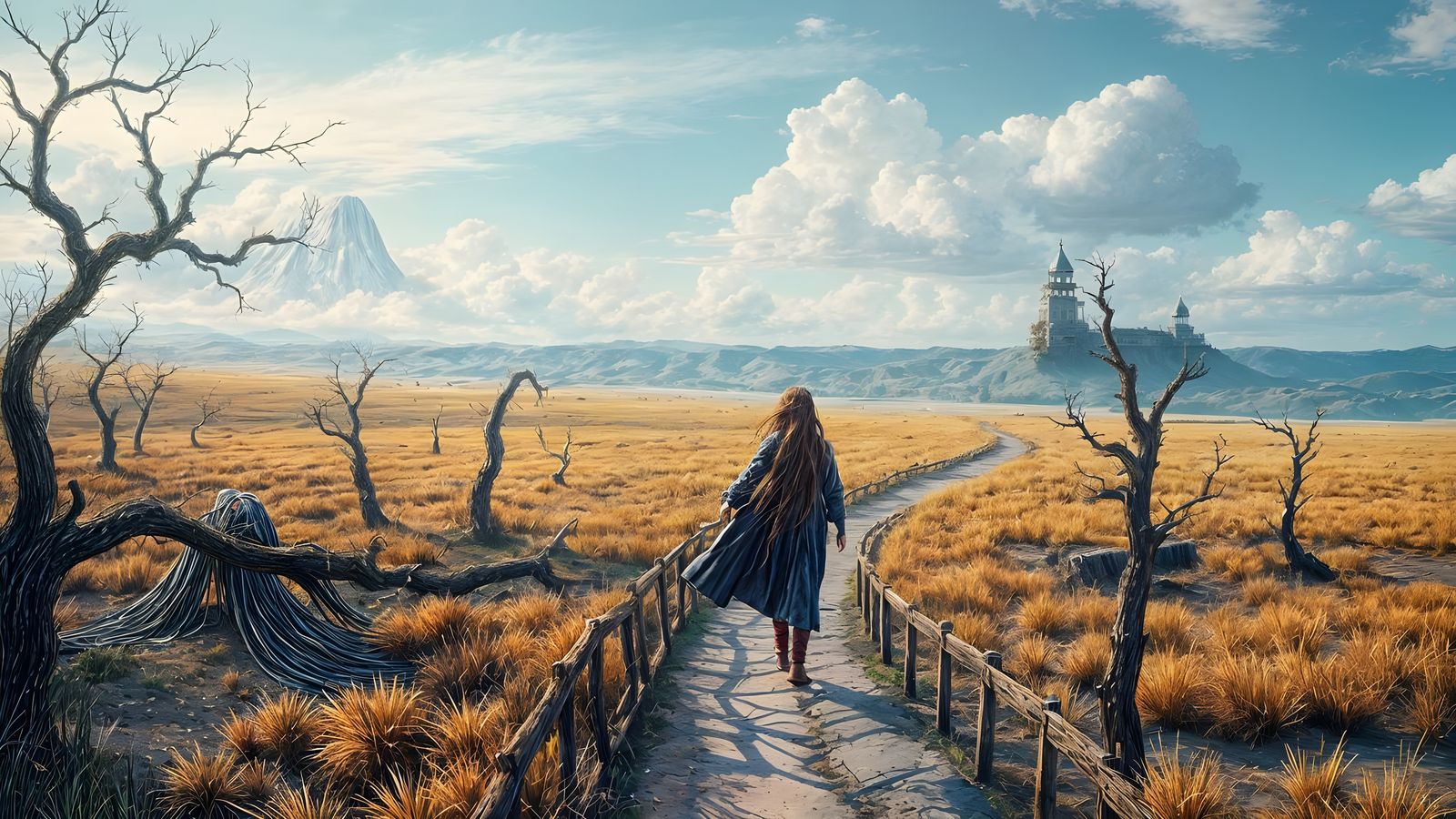 Longing: A Hyperdetailed High Fantasy Illustration