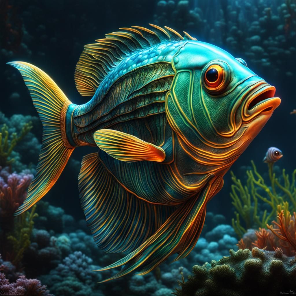 Bioluminescent Jellyfish: Glittering Translucent Deep-Sea Cr...