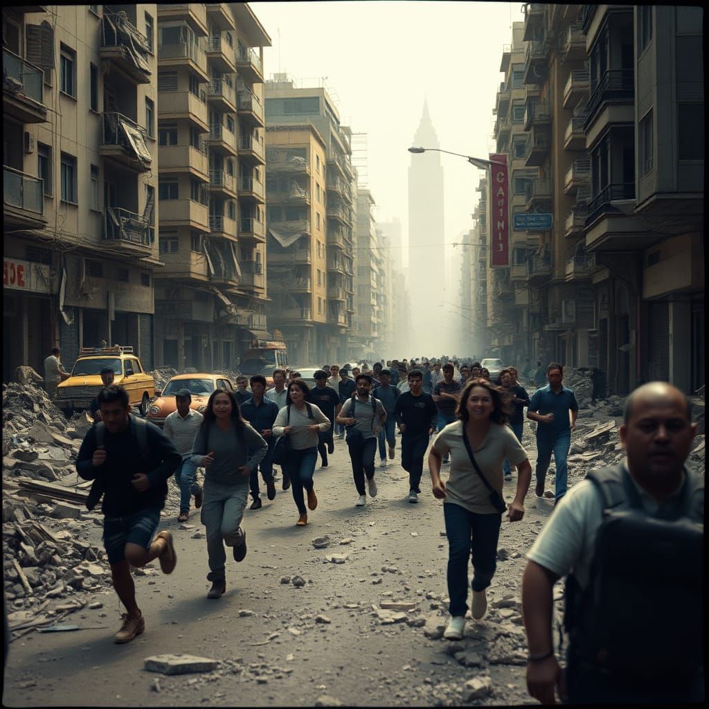 Earthquake Devastation: City in Ruins, Cinematic Disaster