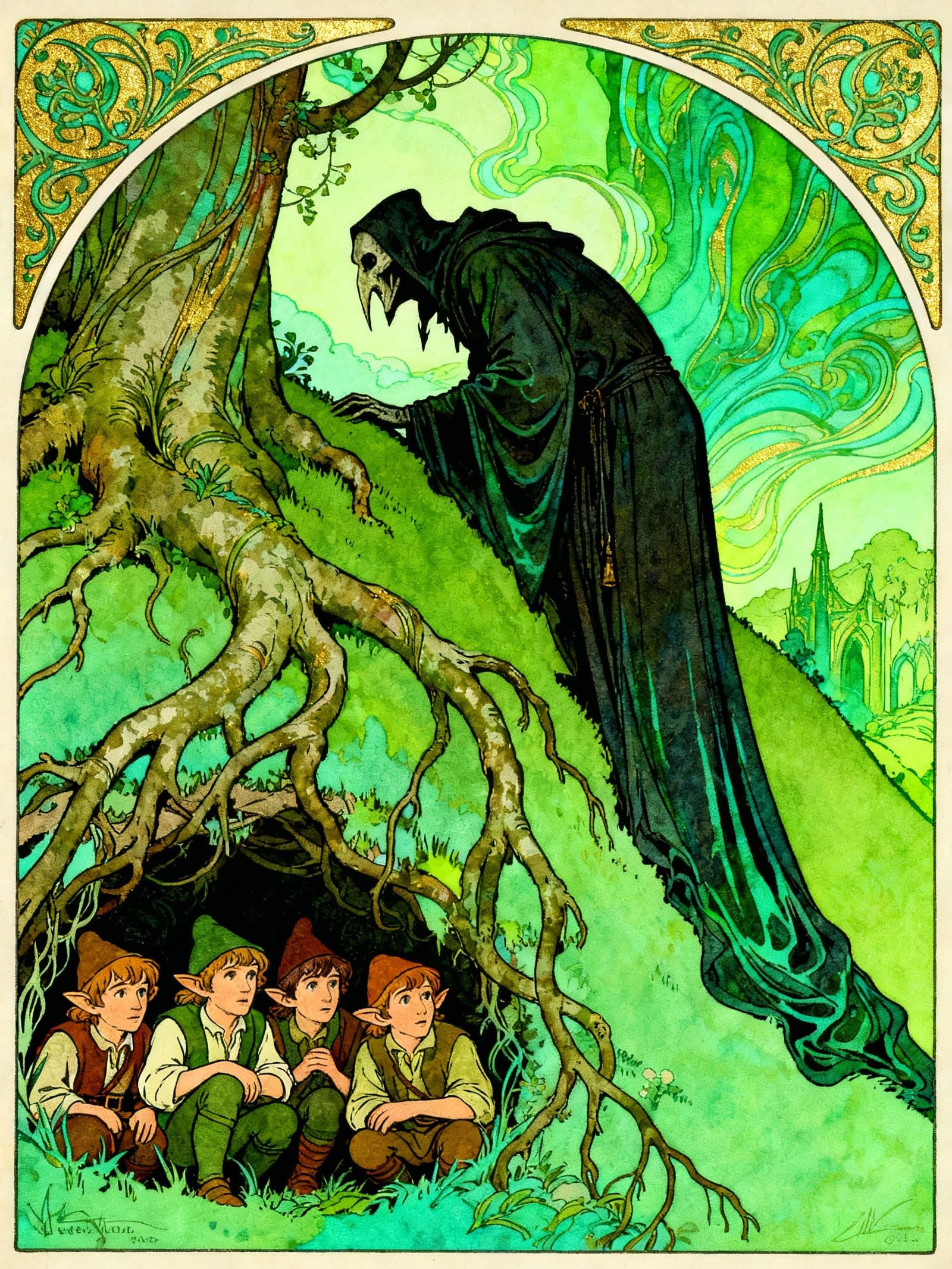 The Black Rider (Quest "Verdant Curves" 2)