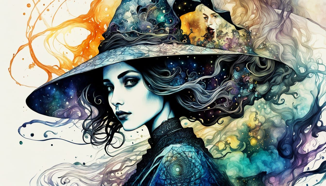 a beautiful witch in Salvador de bahia
/Ink/ ink lines/ cros...