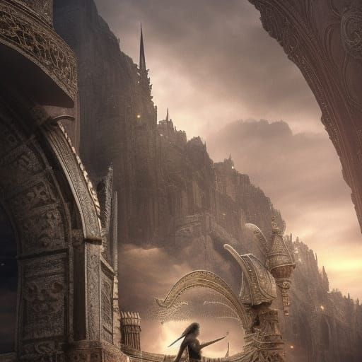 Malenia Blade of Miquella: Epic Digital Painting