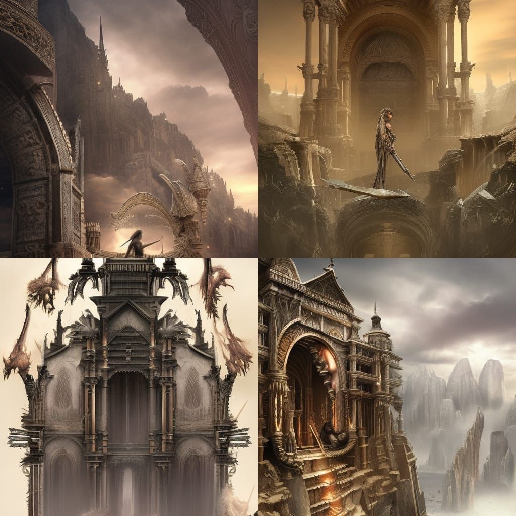 Malenia Blade of Miquella: Epic Digital Matte Painting