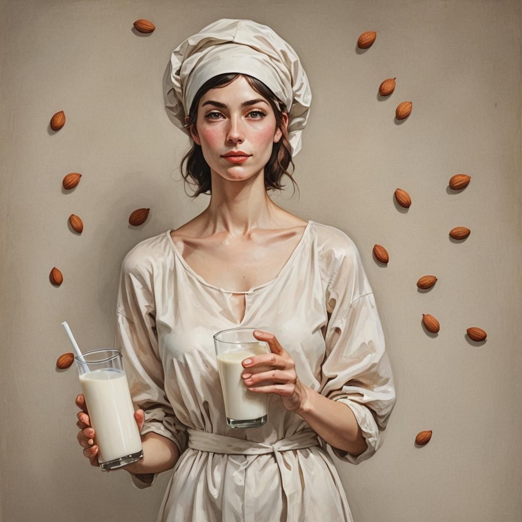 Almond Milk Personified: A Humanization of the Drink