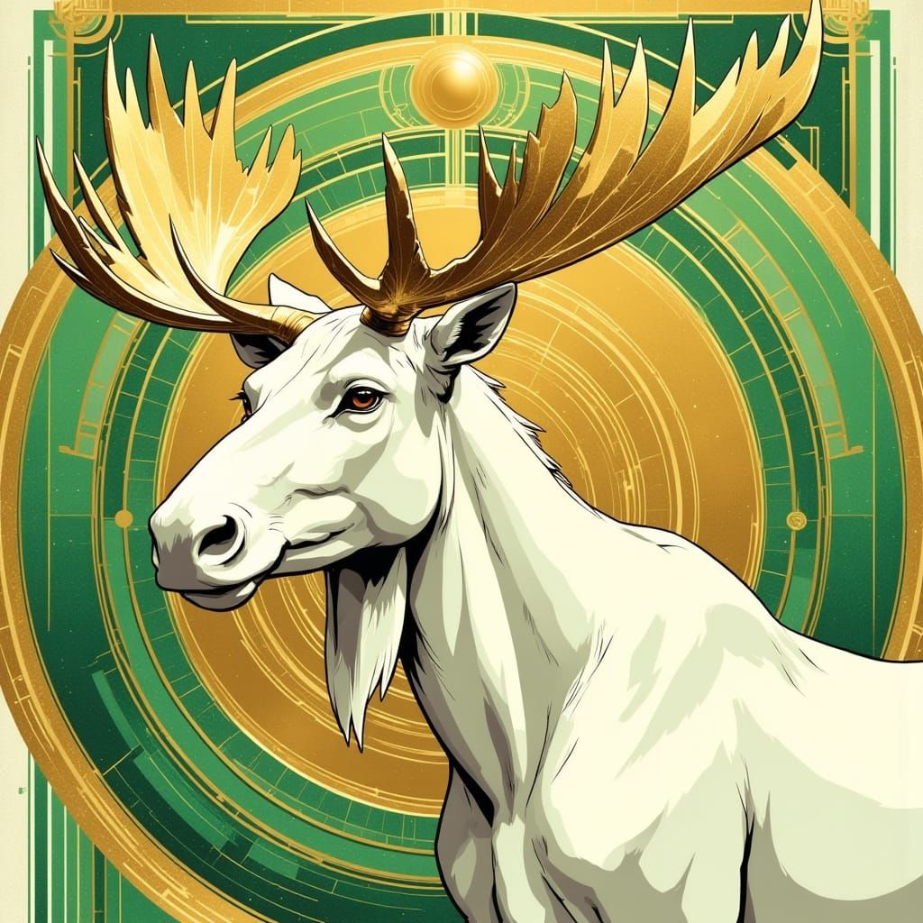 <lora:Native Art Deco:1.0>  Art Deco stylized poster of a wh...