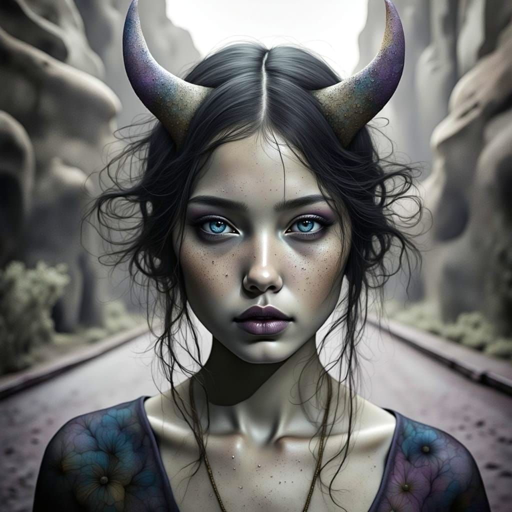 Luzette doesn't much like her job as a tour guide in Purgatory.