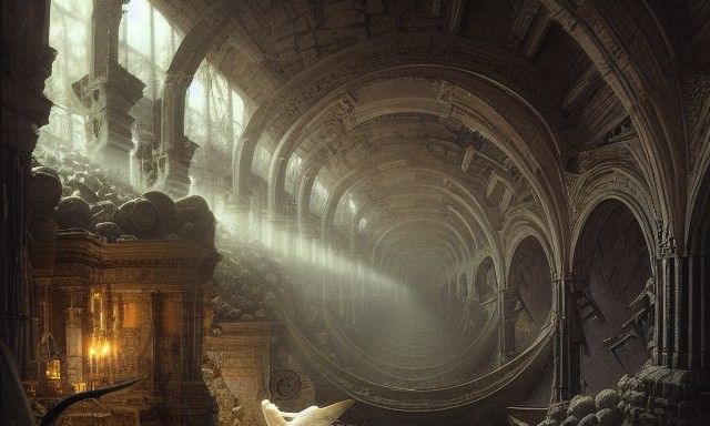 Dreamscape: Dark Fantasy Surrealism in Digital Art