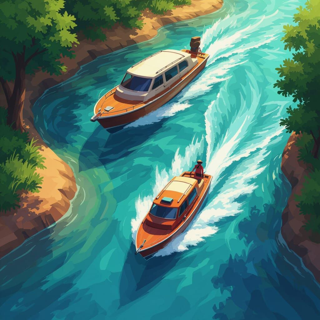 Video Game Levels: Slow Boat vs. Fast Boat