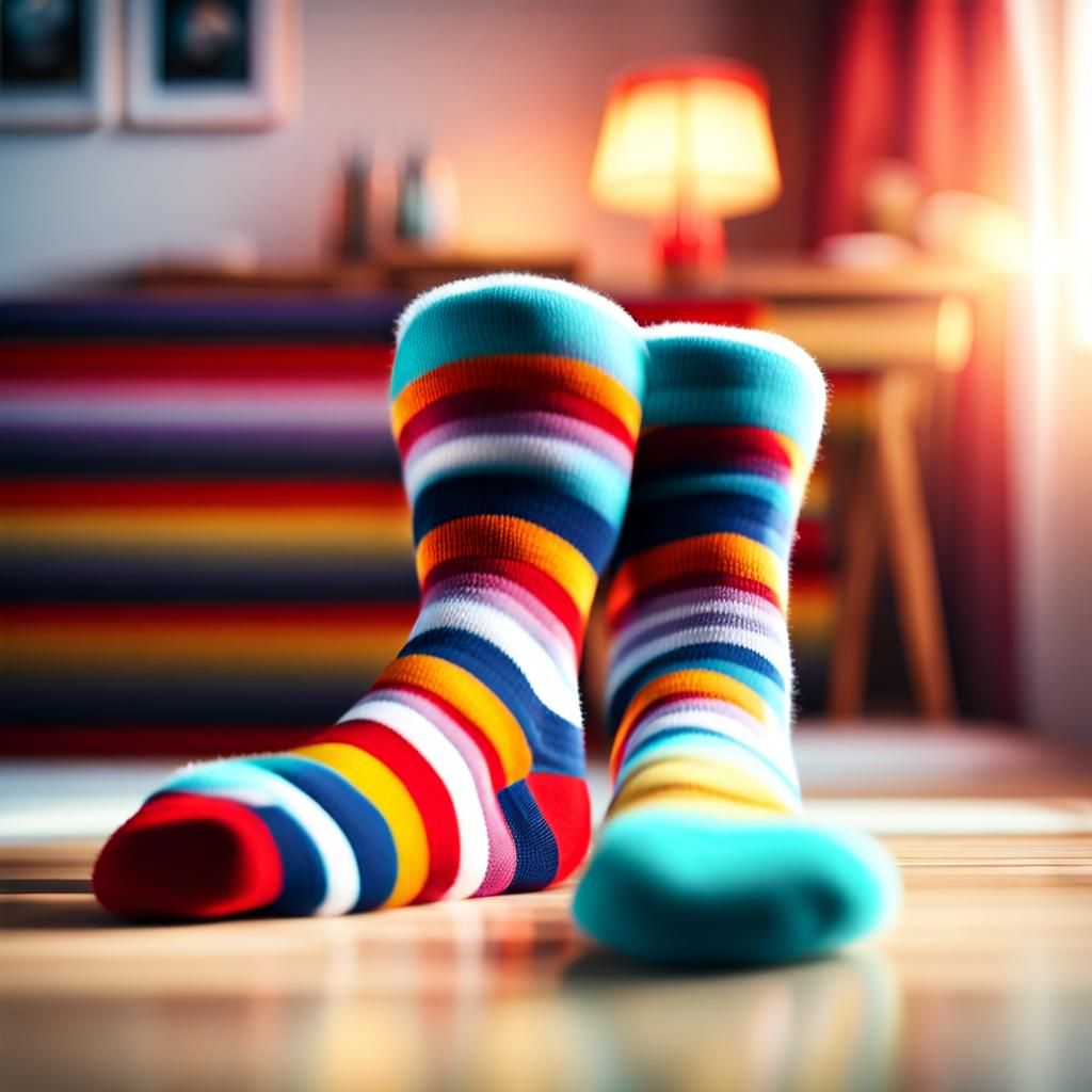 Striped socks 5