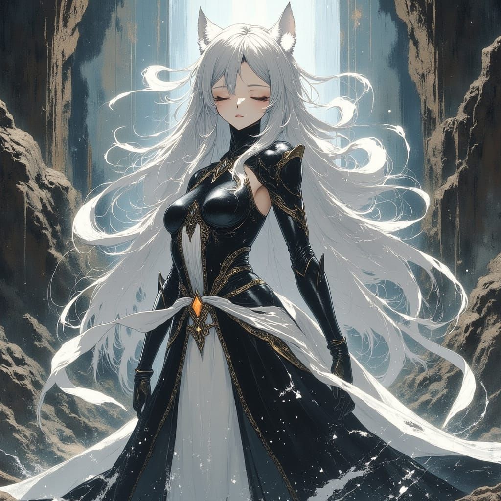 Silver-Haired Warrior Fights Eldritch Horrors in 80s Anime S...