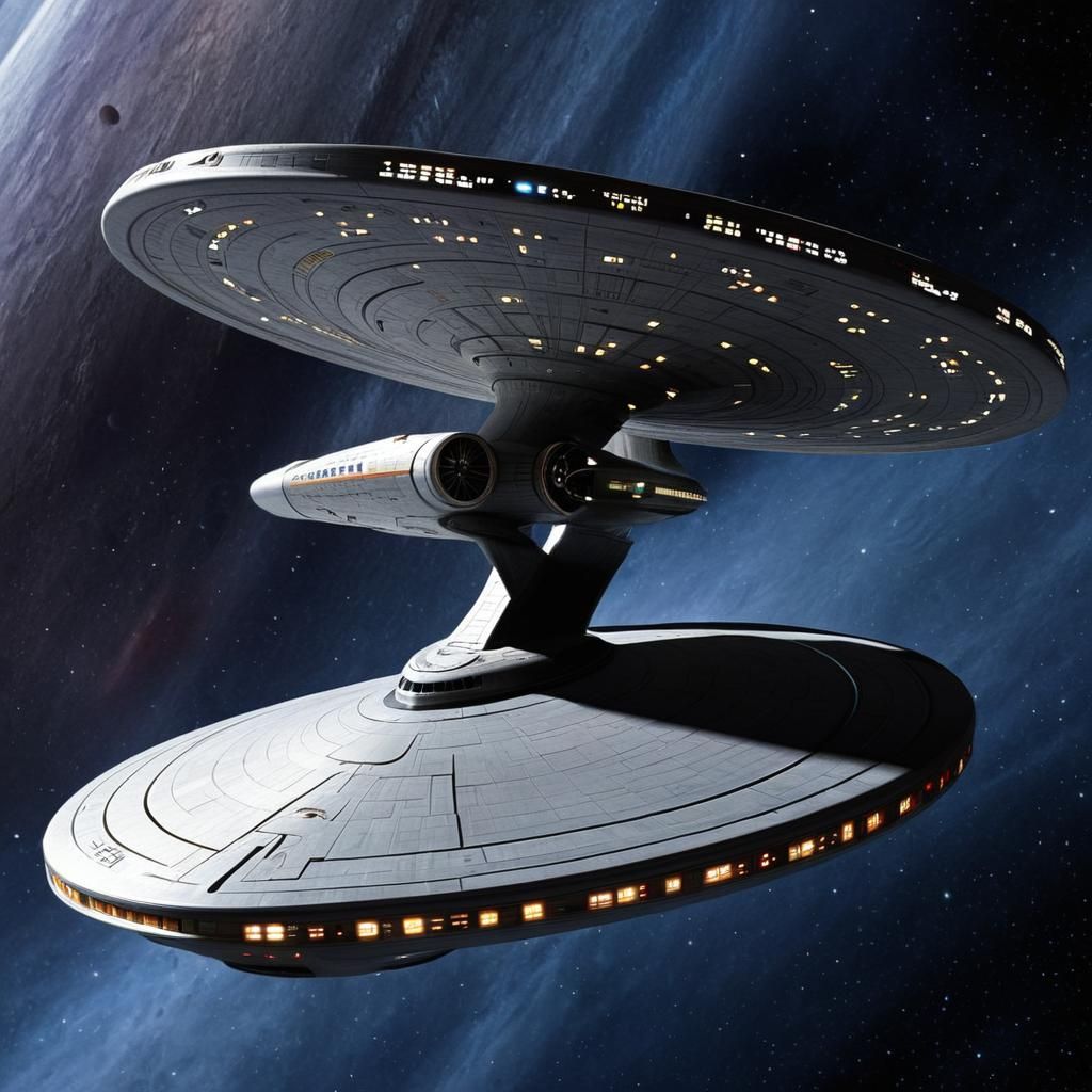 funky futuristic spaceship