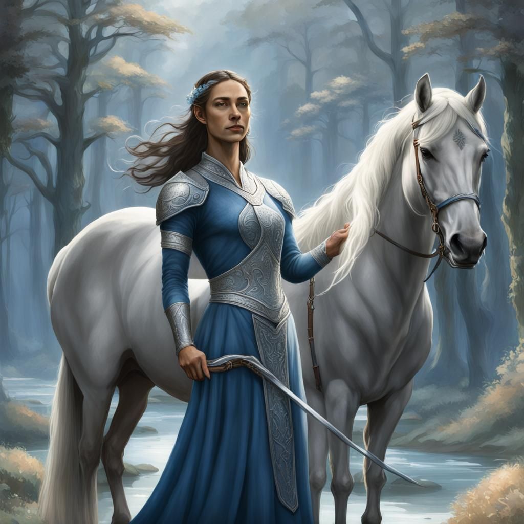 Female Centaur in Rivendell Style