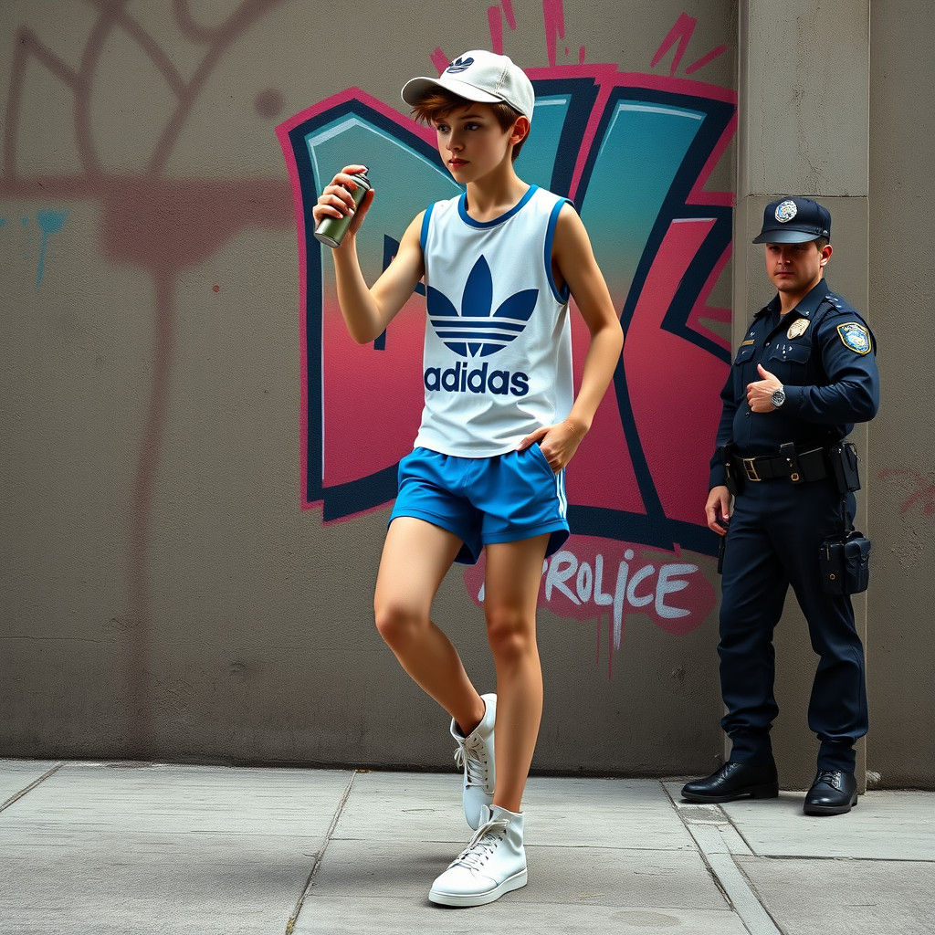 Gonna be arrested thought he'd got away with it