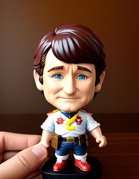 Chibi Bobblehead of Mork from Ork