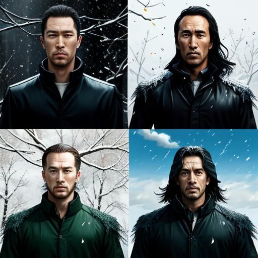 Four Seasons Split Screen Visualization