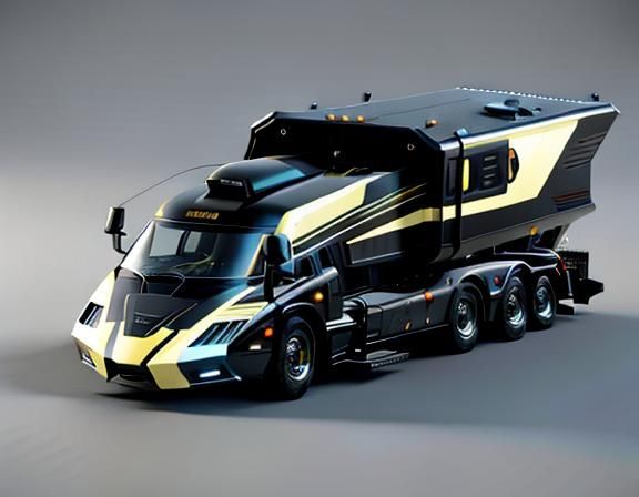 Motorhome Transforms: Sci-Fi Mech in Unreal Engine