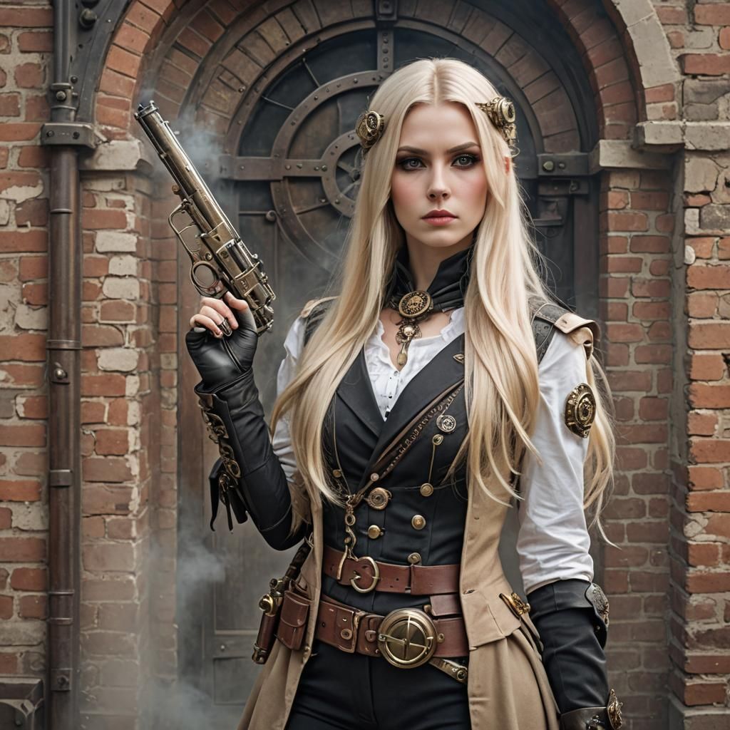 Steampunk Pistoleer