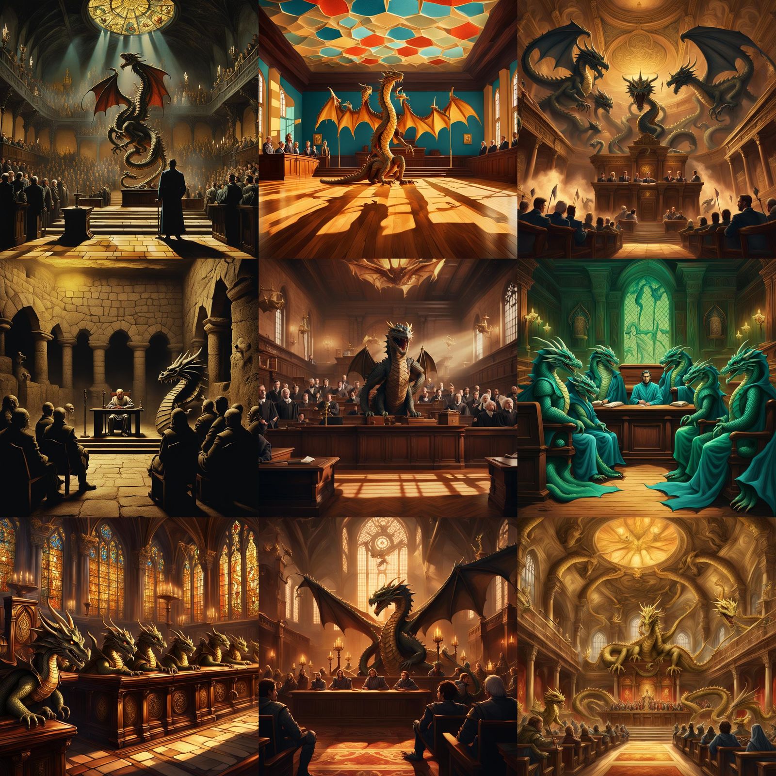 Dragons Court: St. George on Trial