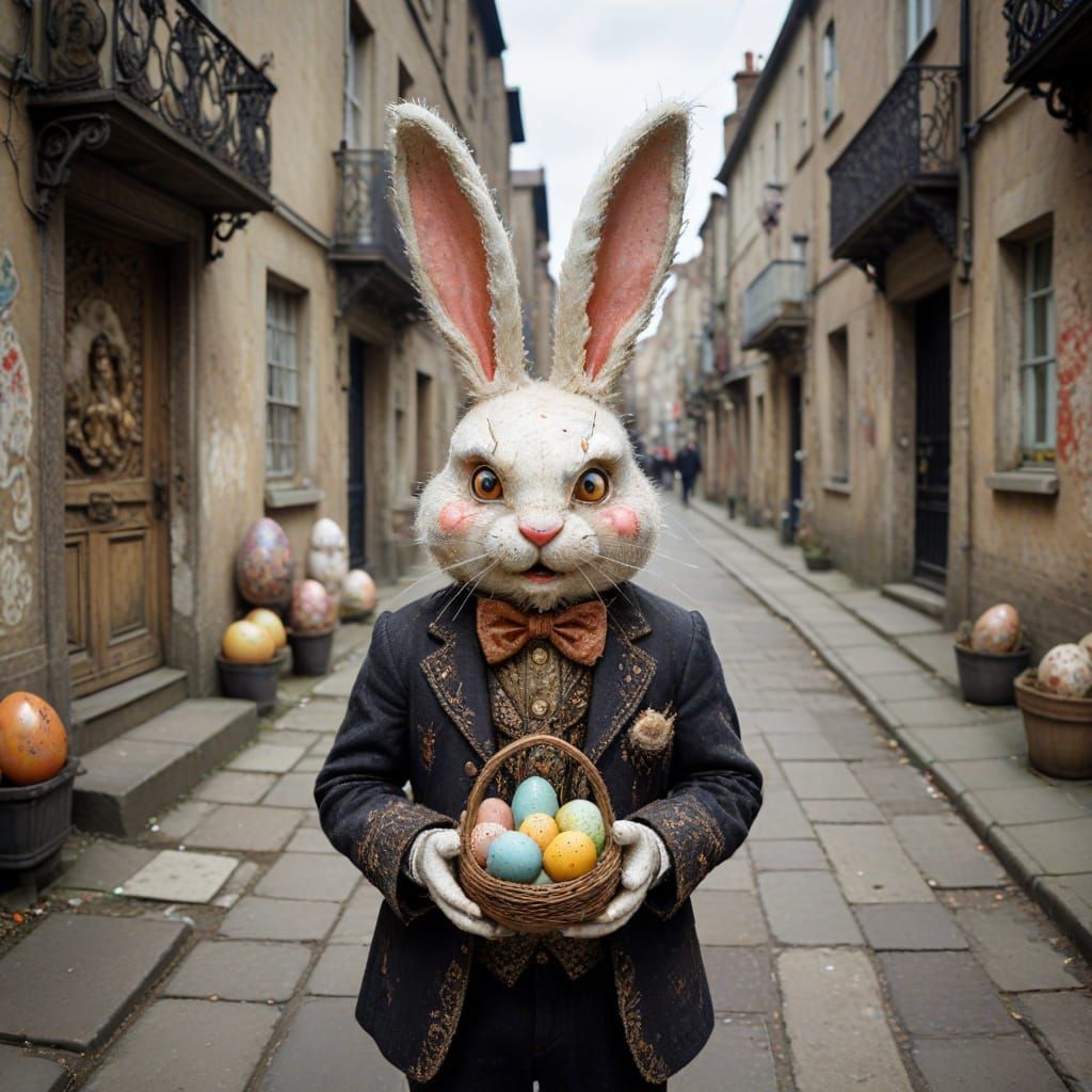 Creepy Easter bunny