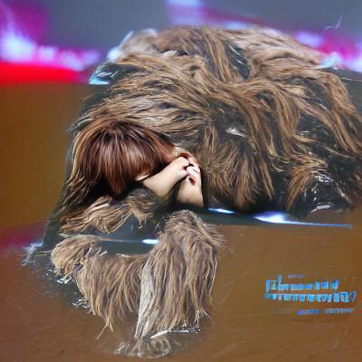 Mournful Wookie