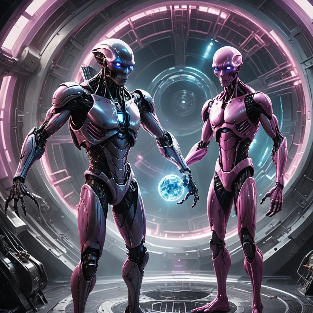 Extraterrestrial Entities Display Crystal Power