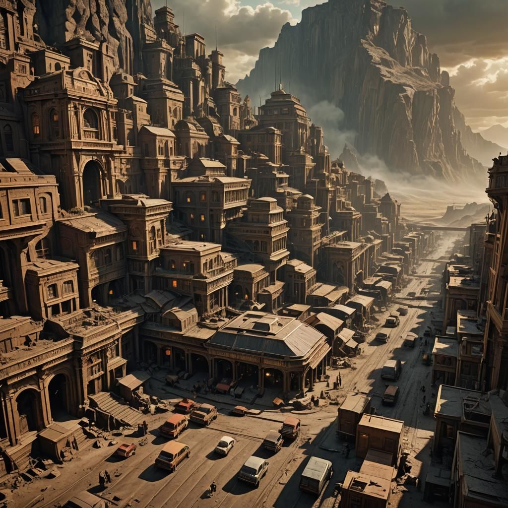 Epic Terminus ElDorado Digital Matte Painting
