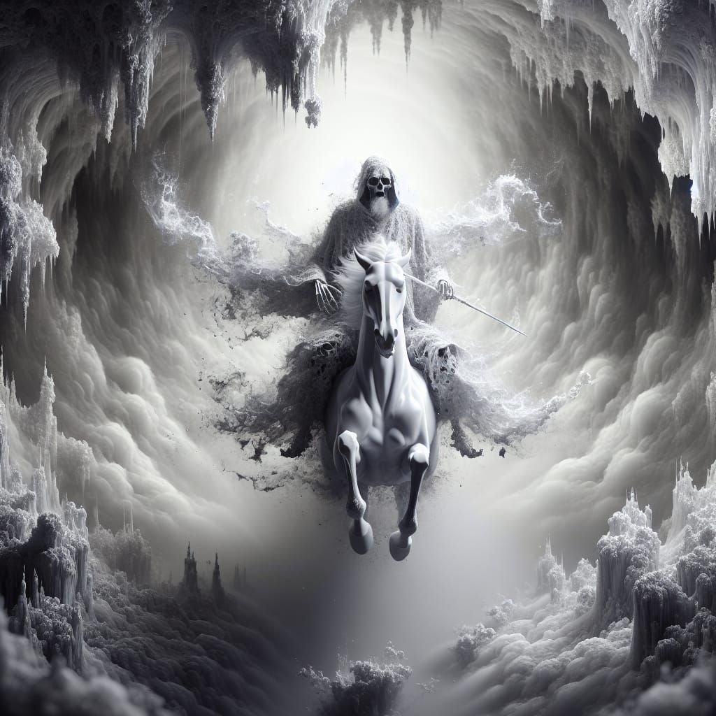 Out Of The Mists Of Eternity He Rides, My Nightmare Come To Haunt Me Again