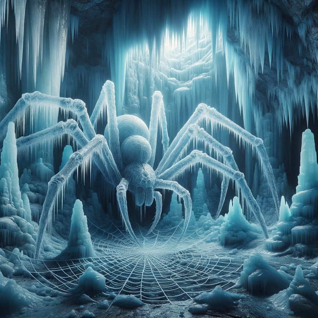 Icy Lair: Home of the Ice Spider