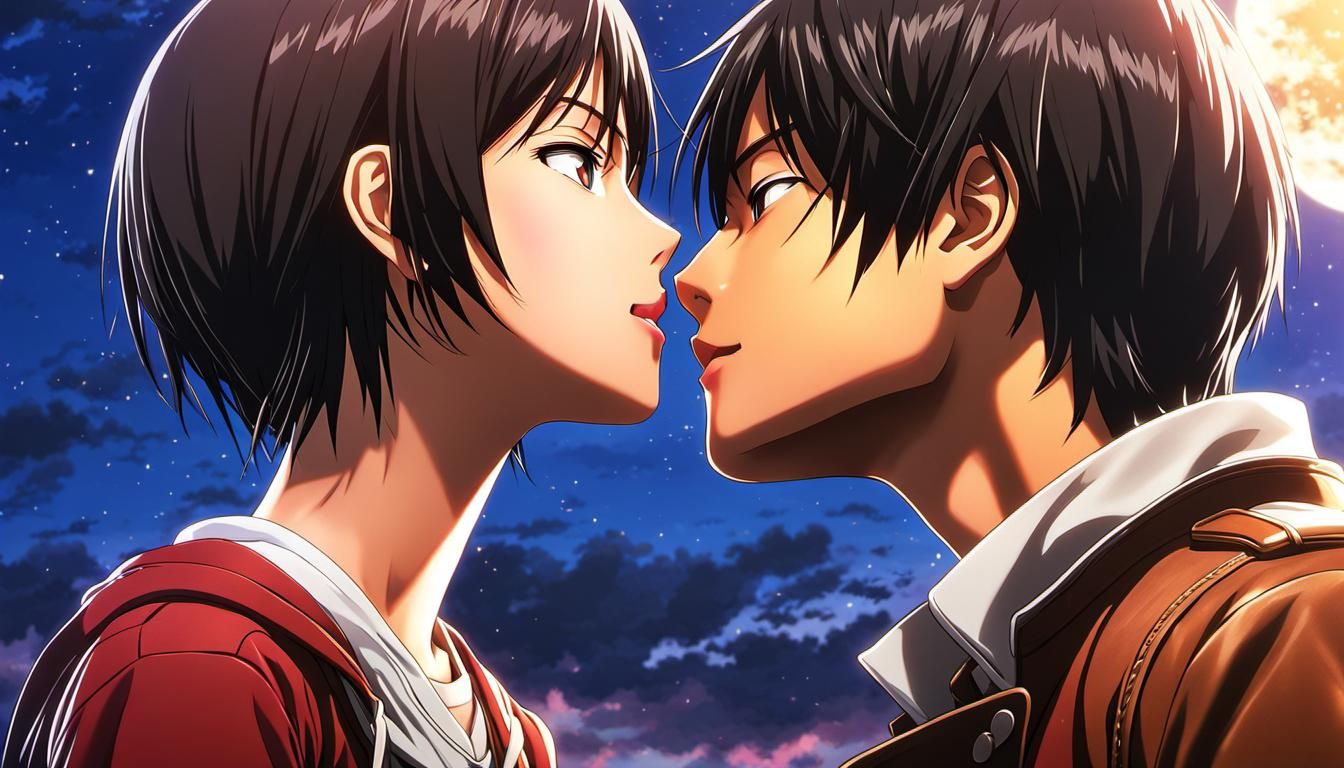 Attack on Titan: Eren Yeager and Mikasa Ackerman