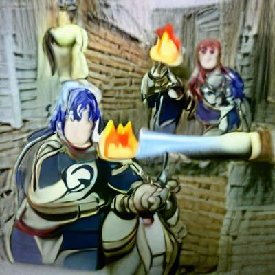 Stylized Fire Emblem Logo Design