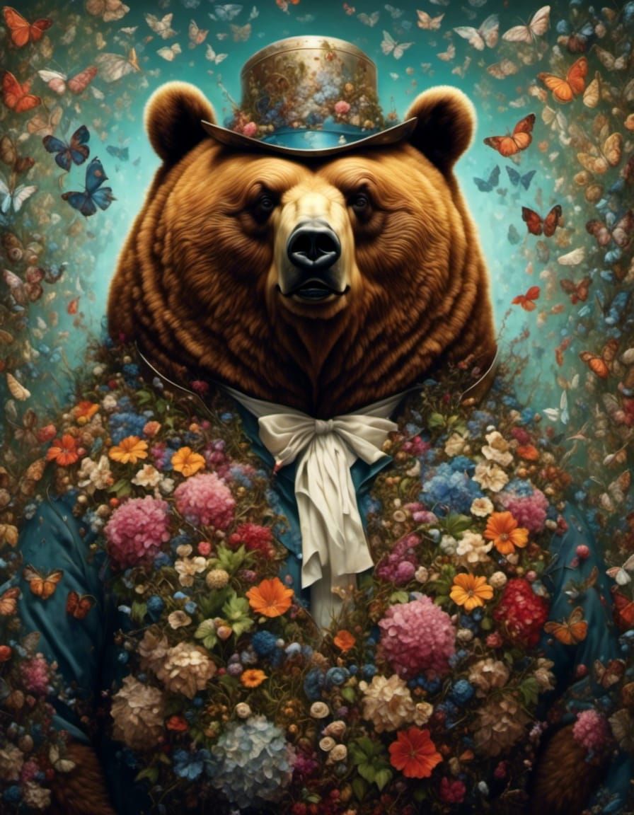 Stylized Portrait with Unique Artistic Flair