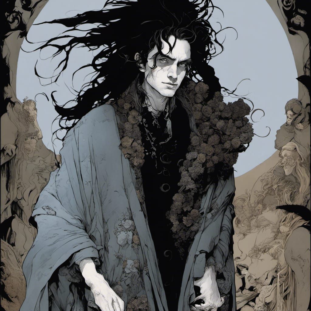 Dream of the Endless: Gothic Surrealist Illustration