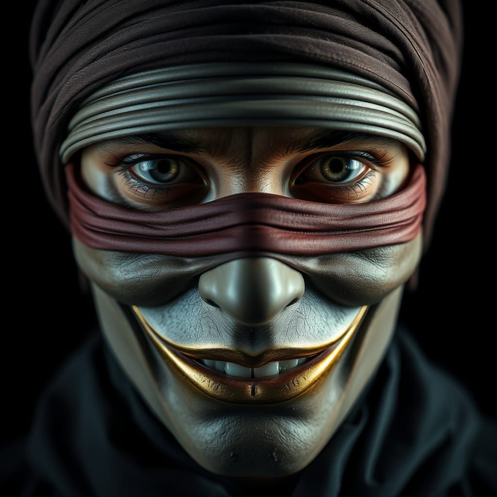 A Guilty Soul Hides Behind a Treasured Disguise