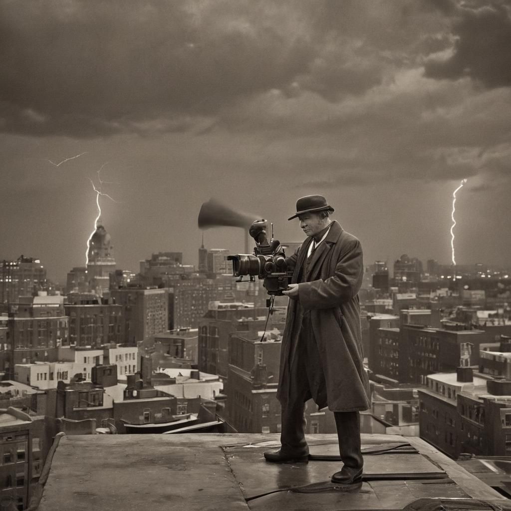 Historic American Photography: Jennings Captures Lightning