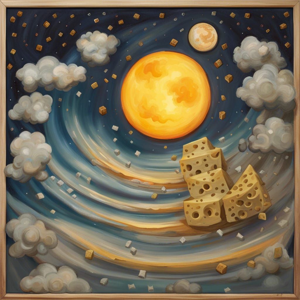 Moon Made of Cheese, Sun Made of Light